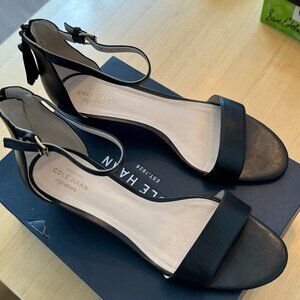 Cole Haan Adderly Wedge Sandal - Black